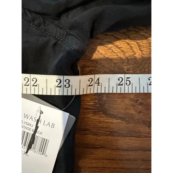 Wash Lab Women's Road Trip Split Hem Zip Up Jacket Black Size XL NWT Lightweight - Picture 10 of 12